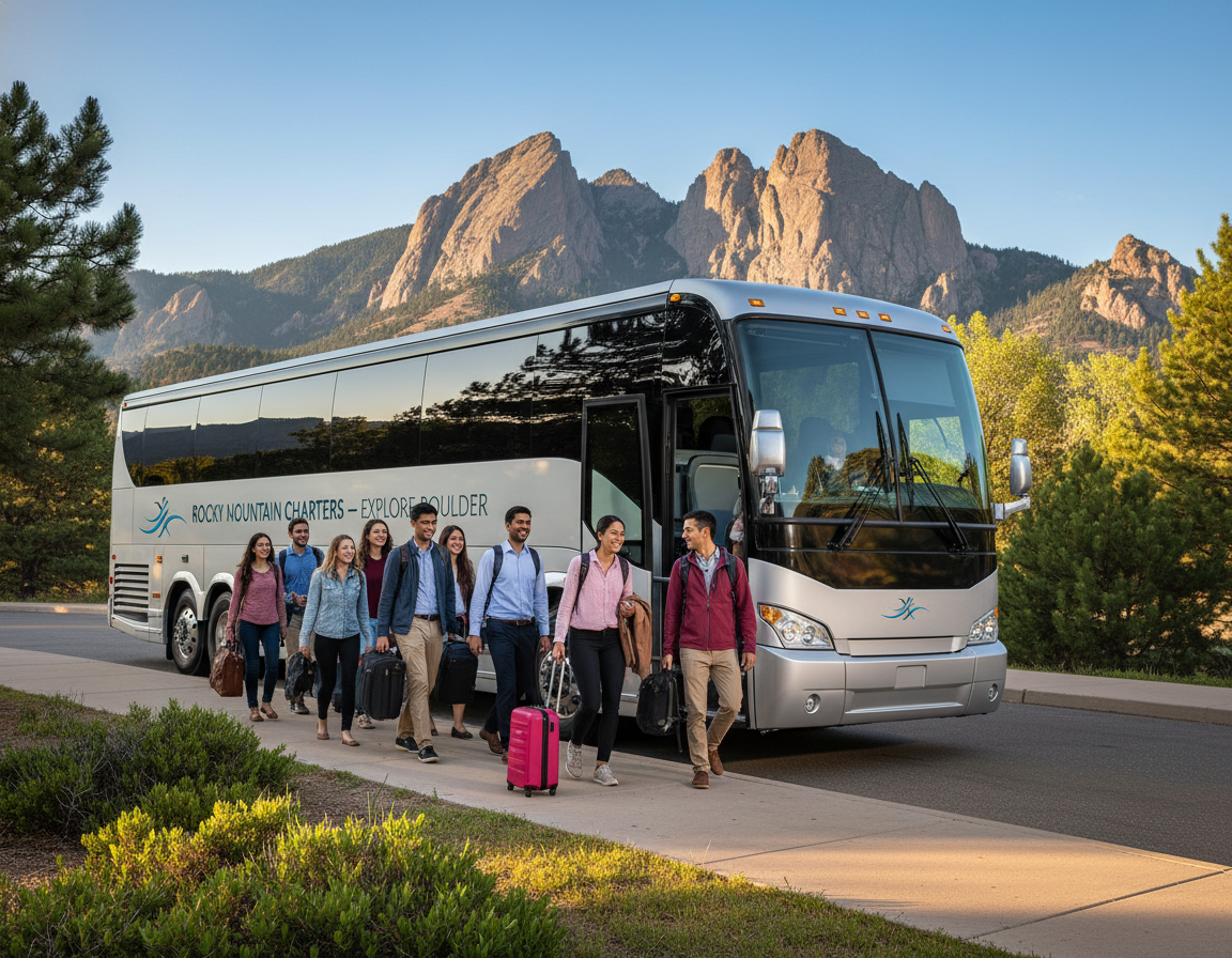 Lakewood party bus and bus charter