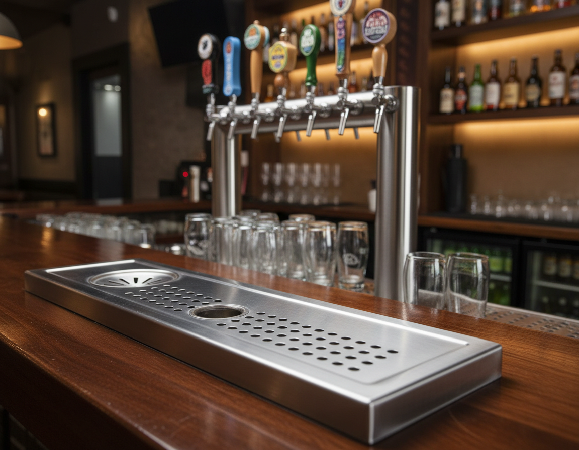 Countertop Drip Tray With Drain