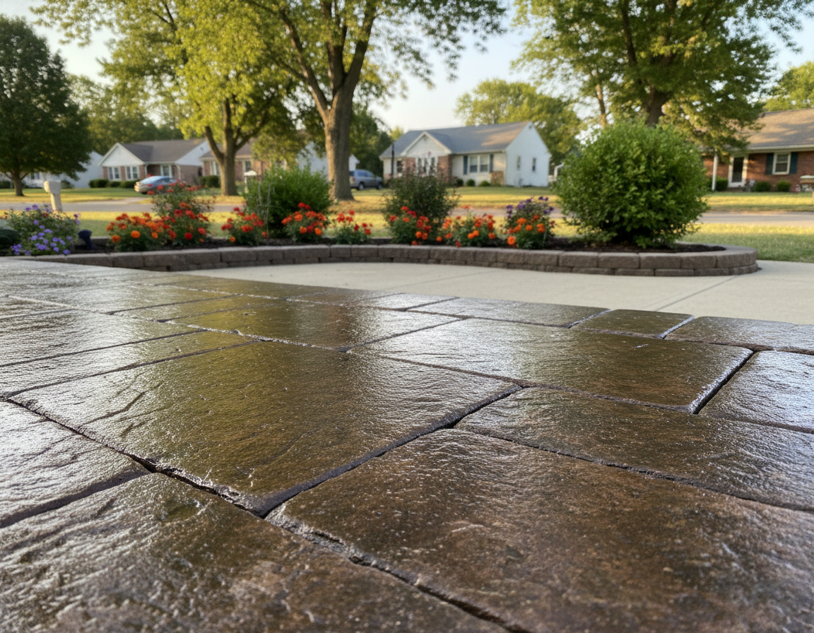 Concrete Paver Sealing In Westerville